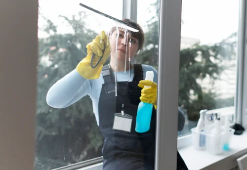 Nettoyage de vitres intérieures et extérieures à Lézinnes